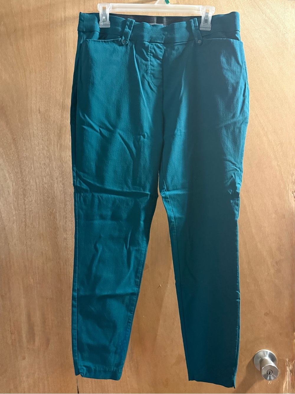 Maurices Teal Cropped Ankle Pants